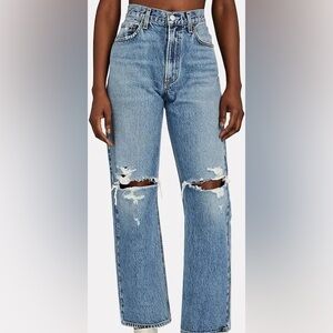 AGOLDE mia midrise straight leg